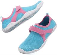 👟 fantiny lightweight athletic dksx girls' shoes in light blue, size 30 logo