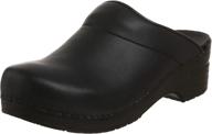 👞 dansko karl black men's mules & clogs shoes - regular fit - sizes 8, 5, 9 logo