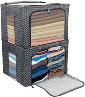 plaintopersonal closet organizers storage herringbone logo