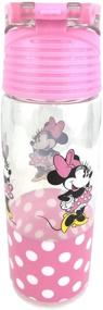 img 1 attached to 🐭 Disney Minnie Mouse Water Bottle - Pink Polka Dot - 18 Ounce - Perfect for Runners