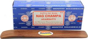 img 3 attached to Govinda - Bangalore Nag Champa Incense – 250g with Holder: Enhanced Fragrance and Convenience