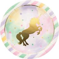 creative converting unicorn supplies multicolor logo