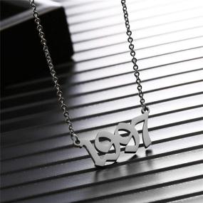 img 1 attached to 👭 Stainless Steel Girls' Friendship Necklace – Perfect Birthday Gift!