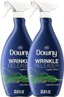 👔 downy wrinkle releaser plus static remover (crisp linen) - 33.8 fl oz, pack of 2 logo