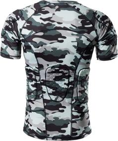 img 2 attached to TUOYR Compression Protector Undershirt Paintball Sports & Fitness and Cycling