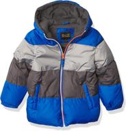 ixtreme boys colorblock puffer royal логотип