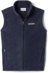 img 4 attached to 🧥 Columbia Boys' Steens Mountain Fleece Vest - Top Choice for Warmth and Style