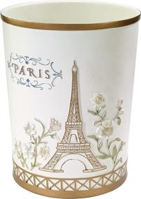 img 4 attached to 🗑️ Paris Botanique Collection: Multi-Purpose Decorative Wastebasket by Avanti Linens