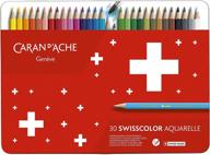 🖍️ набор карандашей swisscolor в металлической коробке (1285.730) - яркая коллекция творческих материалов из 30 предметов логотип