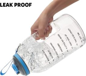 img 2 attached to HotFun Hydration Motivational Reminder Leak Proof Kitchen & Dining for Travel & To-Go Drinkware