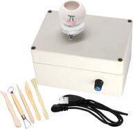 🖌️ usb mini pottery wheel machine: diy electric clay making ceramic molding machine for art work, crafts, and school projects - ideal for adults & kids logo