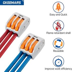 img 2 attached to GKEEMARS Industrial Electrical Conductor Connector Splicing Connectors