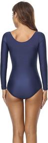 img 1 attached to Speerise Women's Long Sleeve Leotard Ballet Dance Costume - Classic Style