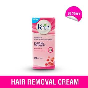 img 3 attached to Veet Full Body Waxing Kit Shave & Hair Removal and Men's