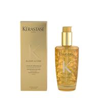 🌟 kerastase elixir ultime l'huile original beautifying hair oil: 3.4 ounce, yellow - luxurious hair nourishment & shine boost logo