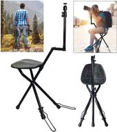 sp-12 seatpod – portable folding camera mount with integrated chair for nature photography, bird watching, and sporting events. compatible with cameras, dslrs, spotting scopes, and telescopes logo