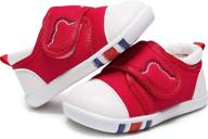 🐻 hlmbb baby shoes: little bear 9-24 months for toddler girls, boys, and kids - ideal for tennis & walking logo