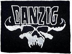 img 2 attached to 🎸 Danzig Mother Band Logo MD07 Iron On Embroidered Patches for T-Shirts