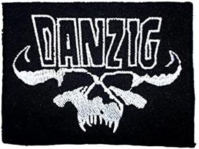 img 1 attached to 🎸 Danzig Mother Band Logo MD07 Iron On Embroidered Patches for T-Shirts