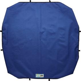 img 2 attached to 🐾 GoGo Pet Products Exercise Pen UV Top / Cover 4' x 4' - Royal Blue