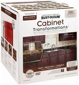 img 3 attached to 🎨 RUST-OLEUM Dark Tint Base Cabinet Transformations Kit - Large Size