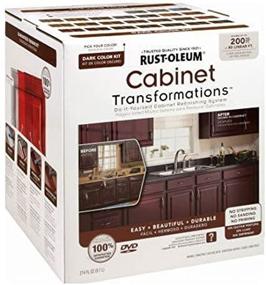 img 4 attached to 🎨 RUST-OLEUM Dark Tint Base Cabinet Transformations Kit - Large Size