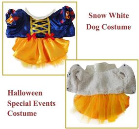 img 2 attached to 🐶 Snow Dog Costume - Christmas Princess Puppy Dress: Perfect Snow Pet Apparel for Festive Parties and Special Events!