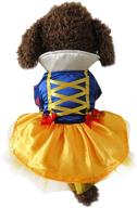 🐶 snow dog costume - christmas princess puppy dress: perfect snow pet apparel for festive parties and special events! logo