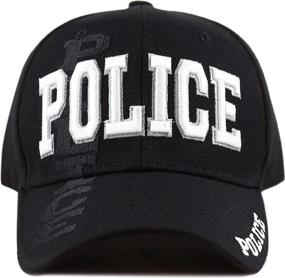 img 4 attached to HAT DEPOT Enforcement Embroidered Police Black