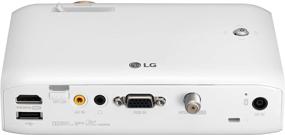 img 2 attached to 📽️ LG PH550 CineBeam LED Projector: Portable, Bluetooth Sound Out, Screen Share & Built-In Battery