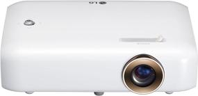 img 4 attached to 📽️ LG PH550 CineBeam LED Projector: Portable, Bluetooth Sound Out, Screen Share & Built-In Battery