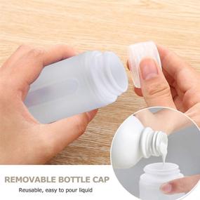 img 2 attached to Bontip Containers Squeezable Accessories Conditioner Travel Accessories