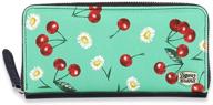 liquorbrand cherry womens around wallet logo