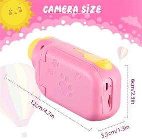 img 3 attached to 📸 SUZIYO Kids Video Camera Digital Camcorder - Birthday Gifts for Boys and Girls Ages 3-9 - Children's Video Recorder Toy for Toddlers - HD 1080P 2.4" Screen - Includes 32GB Micro SD Card - Pink