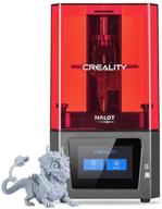 creality official halot one: advanced filtering monochrome technology for superior printing results logo