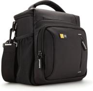 📷 черная сумка для зеркального фотоаппарата dslr - case logic tbc-409 логотип