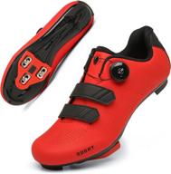 🚴 versatile spd/spd-sl compatible cycling shoes for men and women: ideal for road and mountain biking, indoor and outdoor riding logo