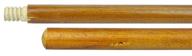 🪵 weiler 44571 hardwood handle: threaded wood tip, 15/16" diameter, made in usa – durable and reliable logo