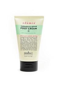 img 4 attached to 👣 Adamia Therapeutic Repair Foot Cream - Macadamia Nut Oil & Promega-7, 4 oz Tube - Fragrance-Free, Paraben-Free, Non-GMO