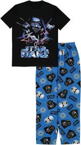 img 4 attached to 🌟 Unleash the Force with STAR WARS Pajama Vader Blast: The Ultimate Sleepwear for Star Wars Fans!