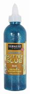 🎨 sargent art 22-1950: high-quality 8-ounce blue glitter glue for arts and crafts logo