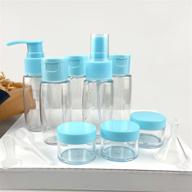 convenient refillable sanitizer containers: portable bottles for on-the-go protection logo