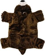 marshall small animal bear rug: cozy 24x20 inch fleece bed and tunnel toy for ferrets and other small pets logo