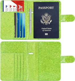img 1 attached to 🛂 ACdream RFID-Blocking Leather Passport Cover with Secure Closure – Essential Travel Accessory