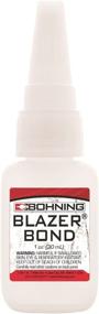 img 1 attached to 🏹 Bohning Blazer Bond 1 Ounce: Top-quality adhesive for arrow fletching