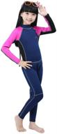 🏊 cokar 2mm neoprene wetsuit: ideal one piece swimsuit for kids boys girls (fba) logo