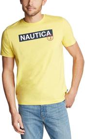 img 4 attached to 👕 Nautica Sleeve Cotton Classic Graphic Men's Clothing: Stylish T-Shirts & Tanks for Every Occasion