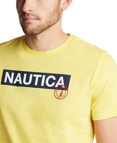 img 1 attached to 👕 Nautica Sleeve Cotton Classic Graphic Men's Clothing: Stylish T-Shirts & Tanks for Every Occasion