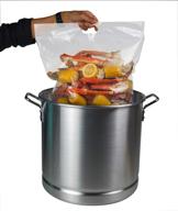 jesdit seafood boil bag (pack of 5) large: delicious seafood delight at your doorstep! logo