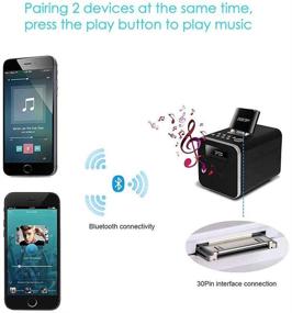 img 1 attached to 🔌 ZIOCOM 30-pin Bluetooth адаптер-приемник для Bose iPod iPhone SoundDock - Черный
